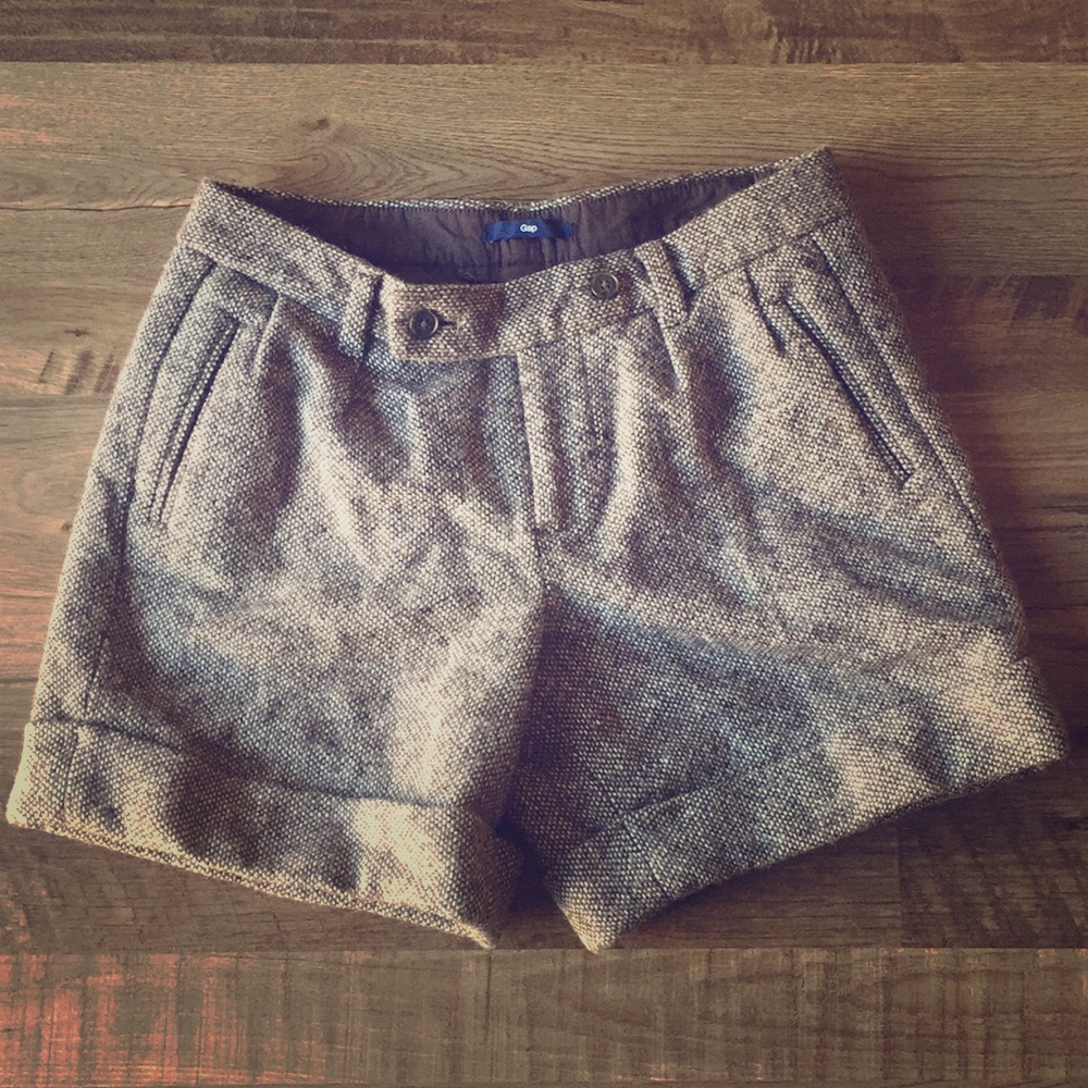 Gap Brown Career Shorts Size 1